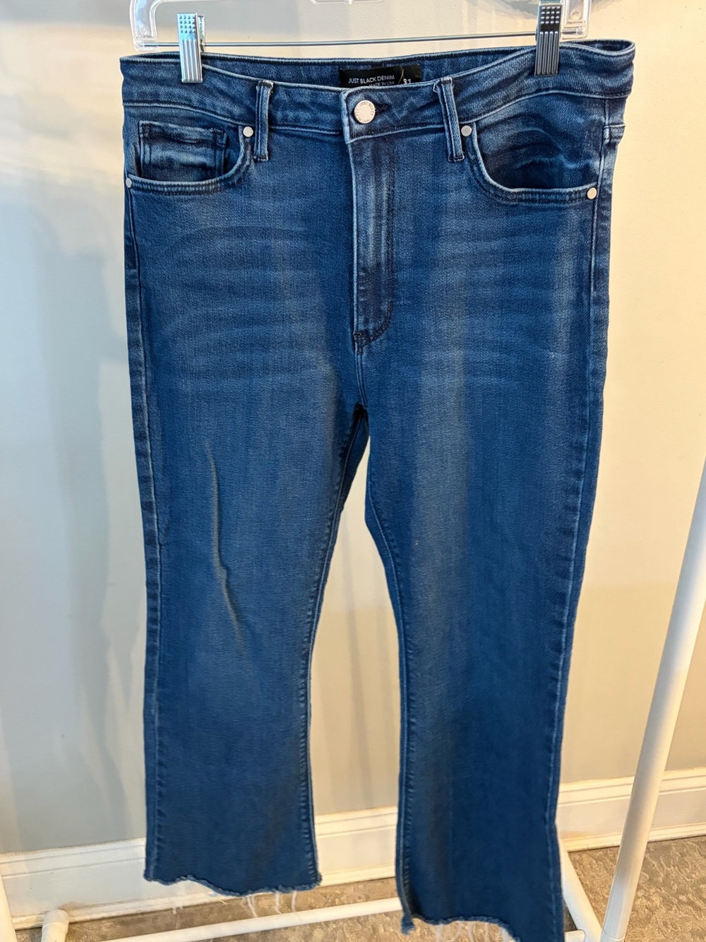Just Black Women's Mid Blue Bootcut Jeans size 31